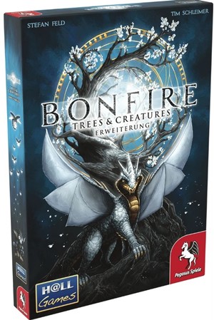 2!PEG55142G Bonfire Board Game: Trees and Creatures Expansion published by Pegasus Spiele