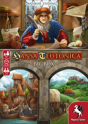 PEG55148G Hansa Teutonica Board Game: Big Box Edition published by Pegasus Spiele