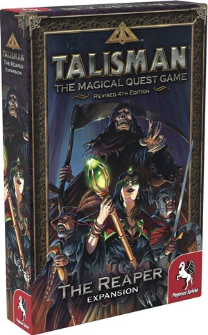 PEG56201E Talisman Board Game 4th Edition: The Reaper Expansion published by Pegasus Spiele