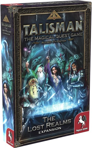 PEG56213E Talisman Board Game 4th Edition: The Lost Realms Expansion published by Pegasus Spiele