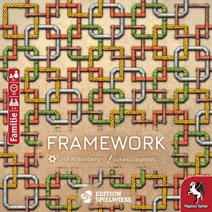 2!PEG59055E Framework Board Game published by Pegasus Spiele