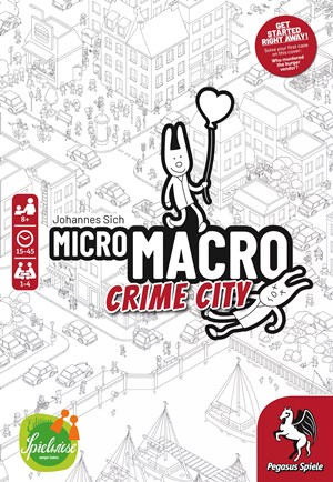 PEG59060E MicroMacro Crime City Card Game published by Pegasus Spiele