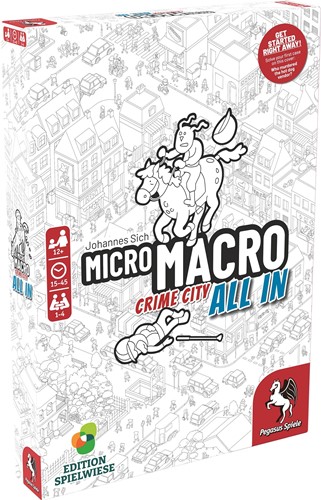 MicroMacro Crime City Card Game 3: All In