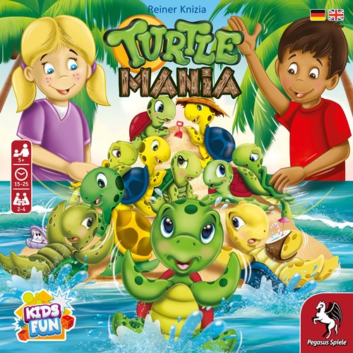 PEG65500G Turtle Mania Board Game published by Pegasus Spiele