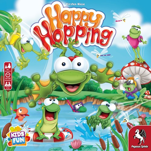 PEG65503G Happy Hopping Board Game published by Pegasus Spiele