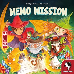 PEG66029G Memo Mission Board Game published by Pegasus Spiele