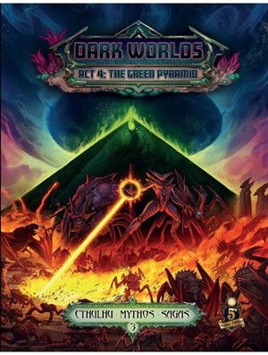 PETCMRPG34 Dungeons And Dragons RPG: Cthulhu Mythos Saga 3: Dark Worlds Act 4: The Great Pyramid published by Petersen Entertainment