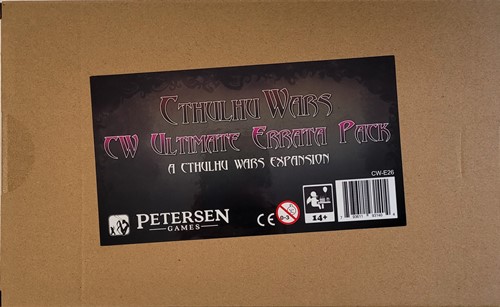 PETCWE26 Cthulhu Wars Board Game: Ultimate Errata Pack Expansion published by Petersen Entertainment