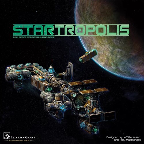 PETSTRP Startropolis Board Game published by Petersen Entertainment