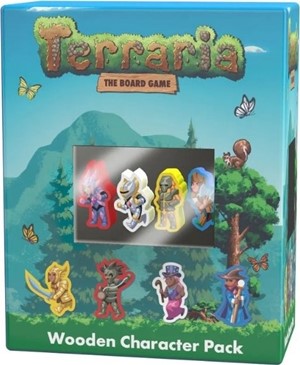 2!PFGTERCHA Terraria Board Game: Wooden Character Pack published by Paper Fort Games