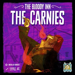 PGAS02EN The Bloody Inn Board Game: The Carnies Expansion published by Pearl Games