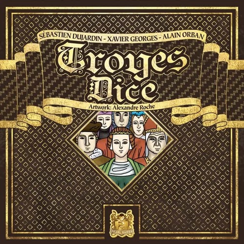 PGBTD01 Troyes Dice Board Game published by Pearl Games