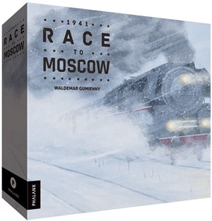 2!PHARTM Race To Moscow Board Game published by Phalanx Games