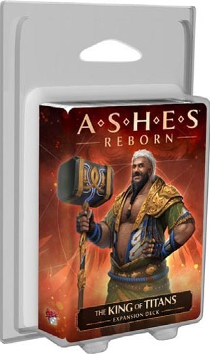 PHG12145 Ashes Reborn Card Game: The King Of Titans Expansion Deck published by Plaid Hat Games