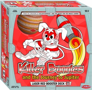 PLE41200 Killer Bunnies Jupiter Laser Red Booster published by Ultra Pro