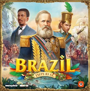 2!PLGBRA010322 Brazil: Imperial Board Game published by Portal Games