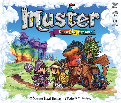 PLGMUS01 Muster: Raise The Banners Card Game published by Play Monkey Games