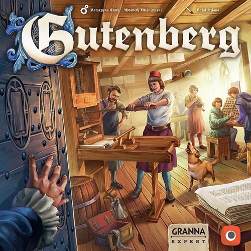 POR2221 Gutenberg Board Game published by Portal Games