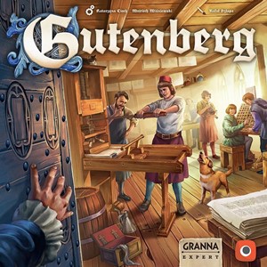 2!POR2221 Gutenberg Board Game published by Portal Games