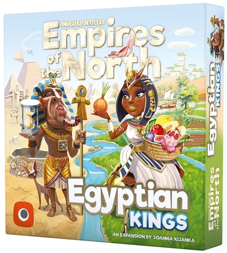 POREOTNEK Imperial Settlers Card Game: Empires Of The North: Egyptian Kings Expansion published by Portal Games