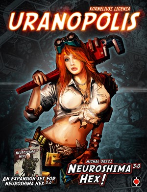 PORN006 Neuroshima Hex 3.0 Board Game: Uranopolis Expansion published by Portal Games