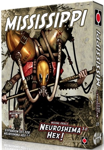 PORN007 Neuroshima Hex 3.0 Board Game: Mississippi Expansion published by Portal Games