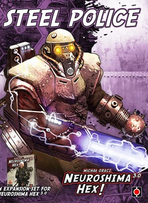 PORNHSPO3 Neuroshima Hex 3.0 Board Game: Steel Police Expansion published by Portal Games