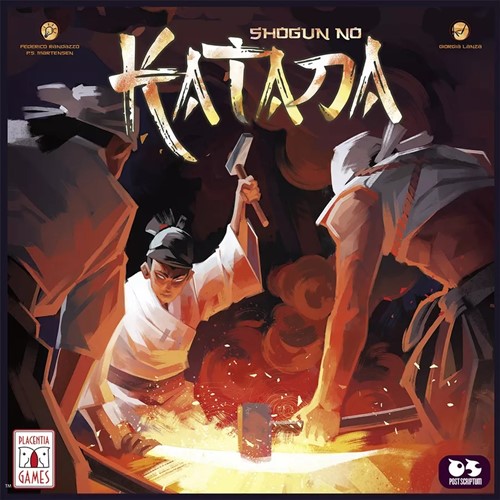 POSPG0012KB Shogun No Katana Board Game: Kickstarter Base Edition published by Post Scriptum