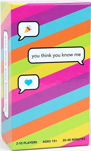 2!PTGYTYKM You Think You Know Me Card Game published by Pink Tiger Games