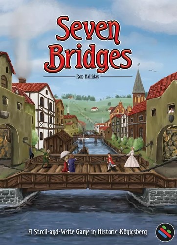 PUZPXG2101 Seven Bridges Board Game published by Puzzling Pixel Games