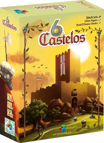 PY0009 6 Castles Board Game published by Pythagoras Games