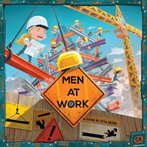 PZG20050 Men At Work Board Game published by Pretzel Games