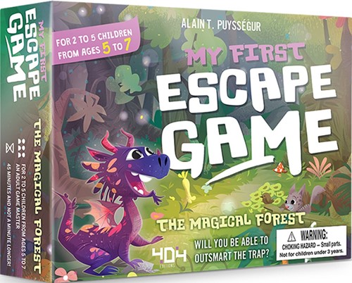 QCQFEG01EN My First Escape Game: The Magical Forest published by 404 Editions