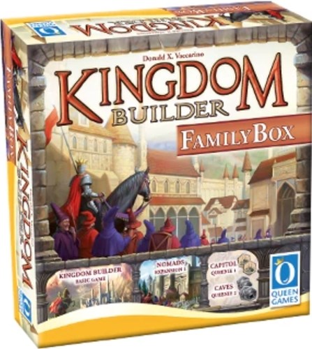 QU10392 Kingdom Builder Board Game: Family Box published by Queen Games