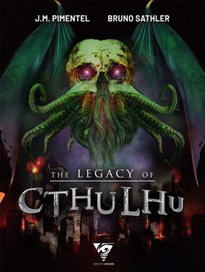 QUAMVB001 The Legacy Of Cthulhu RPG: Deluxe Hardcover published by Mind's Vision