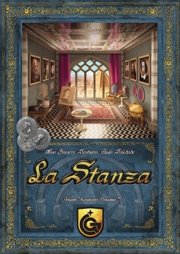 QUINEDSTA24 La Stanza Board Game published by Quined Games