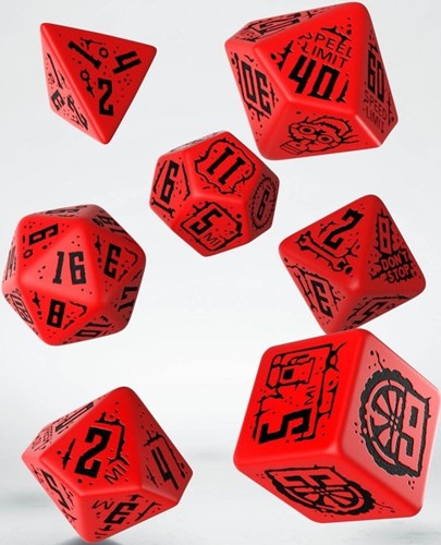 QWSSTFR04 Q-Workshop Final Race Dice Set: Engine Roar published by Q-Workshop