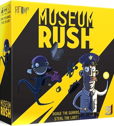 R17D2W001 Museum Rush Board Game published by Room 17 Games