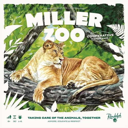 RANMIL Miller Zoo Board Game published by Group Randolph