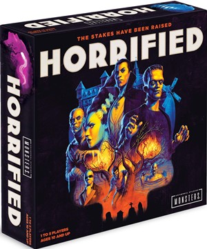 RAV26827 Horrified Board Game: Universal Monsters published by Ravensburger