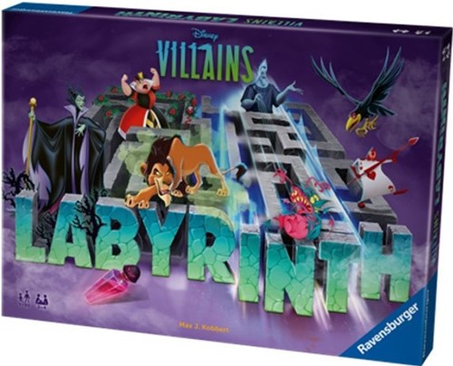 RAV27271 Labyrinth Board Game: Disney Villains published by Ravensburger