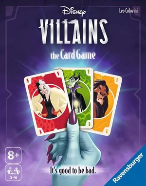 2!RAV27285 Disney Villains Card Game published by Ravensburger