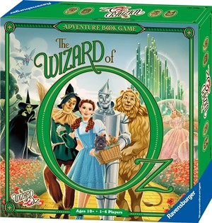 RAV27360 Wizard Of Oz Adventure Book Game published by Ravensburger