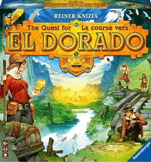 RAV27456 The Quest For El Dorado Board Game: 2022 Edition published by Ravensburger