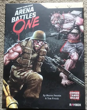 2!RBX990 Escape From Projekt Riese Board Game: Zombie Tango Oscar: Arena Battles One Expansion published by Raybox Games