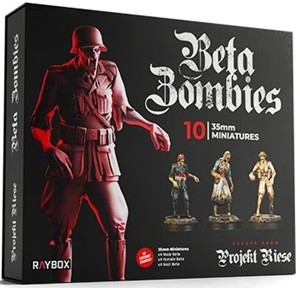 RBXEFPR251M Escape From Projekt Riese Board Game: Beta Zombies Miniatures Set published by Raybox Games