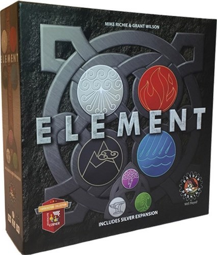 RDGSLVR Element Board Game: Silver published by Rather Dashing Games