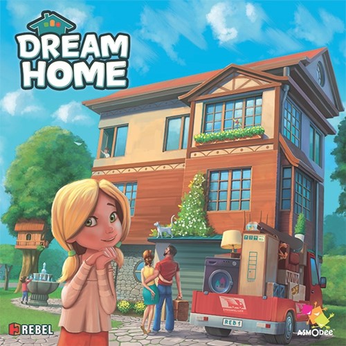 REBDRM01 Dream Home Board Game published by Rebel Poland