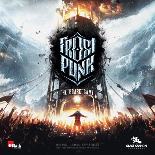 REBFROST01 Frostpunk Board Game published by Glass Cannon Unplugged