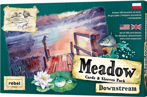 Meadow Board Game: Downstream Expansion: Cards And Sleeves Pack